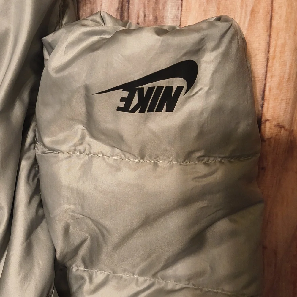 This Is The One! NIKE TECH ASYMMETRICAL ZIP Down Jacket - Picture 3 of 8